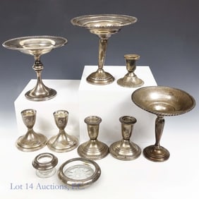 Weighted Sterling Silver Tableware