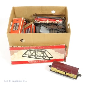 Lionel Trains, Locomotive, Cars, Tracks, O Scale