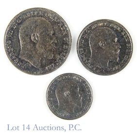 1905 Great Britain Silver Maundy Money in OGP, 3