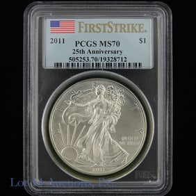 2011 American Silver Eagle $1 (PCGS MS70)