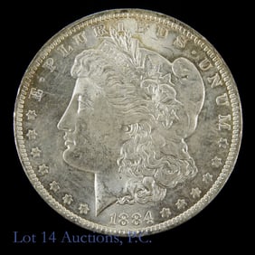1884-O USA Silver Morgan Dollar (CH BU)