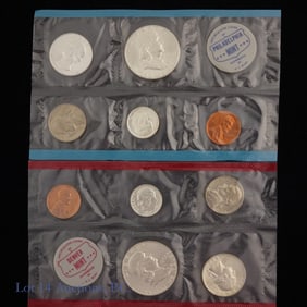 1963 USA 10-Coin Uncir. Coins Mint Sets (BU)