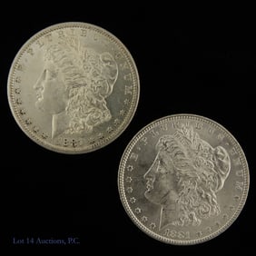 1881-(P),S USA 90%-Silver Morgan $1 (CH BU), 2