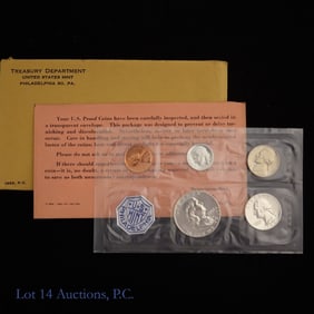 1963 USA Silver 5-Coin Proof Set in OGP