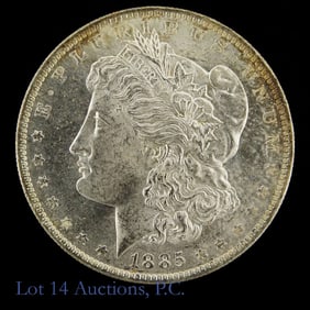 1885-O USA Silver Morgan Dollar (CH BU)