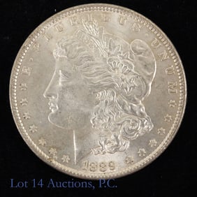 1889 (P) USA Silver Morgan Dollar (CH BU)