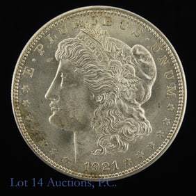 1921 (P) USA 90%-Silver Peace $1 (CH BU)