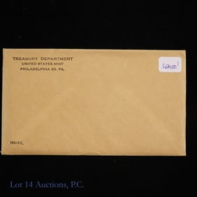 1961 USA Silver 5-Coin Proof Set in SEALED OGP