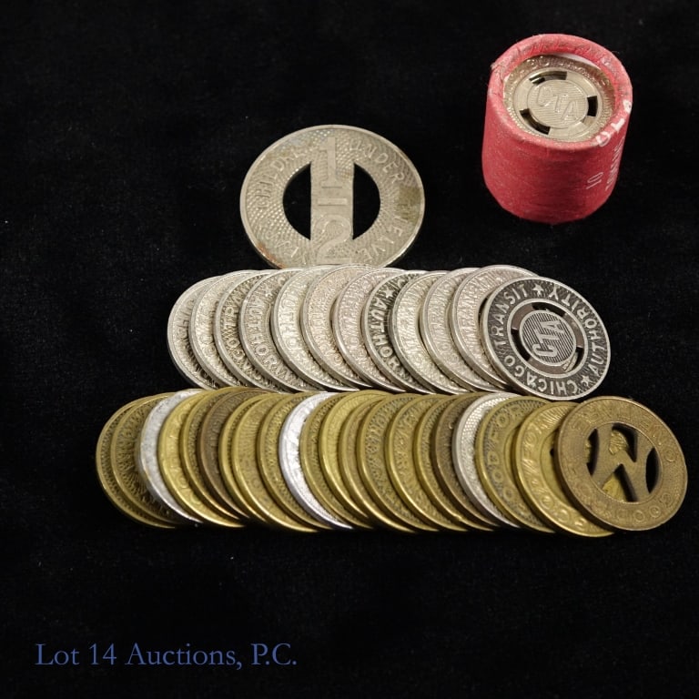 USA Transit Tokens (Approx. 44) (1 of 2)