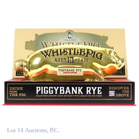WhistlePig Gold Piggybank Rye Whiskey 10 Yr