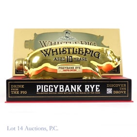 WhistlePig Gold Piggybank Rye Whiskey 10 Yr