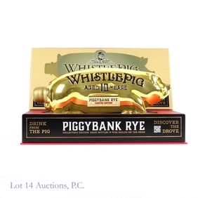 WhistlePig Gold Piggybank Rye Whiskey 10 Yr