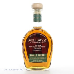 John J. Bowman Single Barrel Bourbon (Green Label)