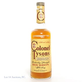 Colonel Tysons Bourbon Whiskey
