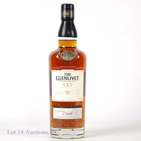 The Glenlivet Sing Malt Scotch Whisky - 25 Yr