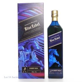 Johnnie Walker Blue Scotch - Robert Wun Horse