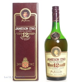 Jameson 1780 12 Yr Special Reserve Irish Whiskey
