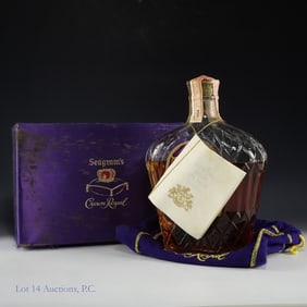 1954 Crown Royal Whisky (Bag, Box & Booklet)