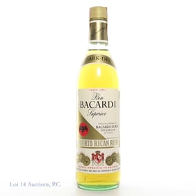 60s/70s Bacardi Superior Amber Label Rum