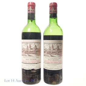 Chateau Cos d'Estournel,1966 Saint Estephe, 2**