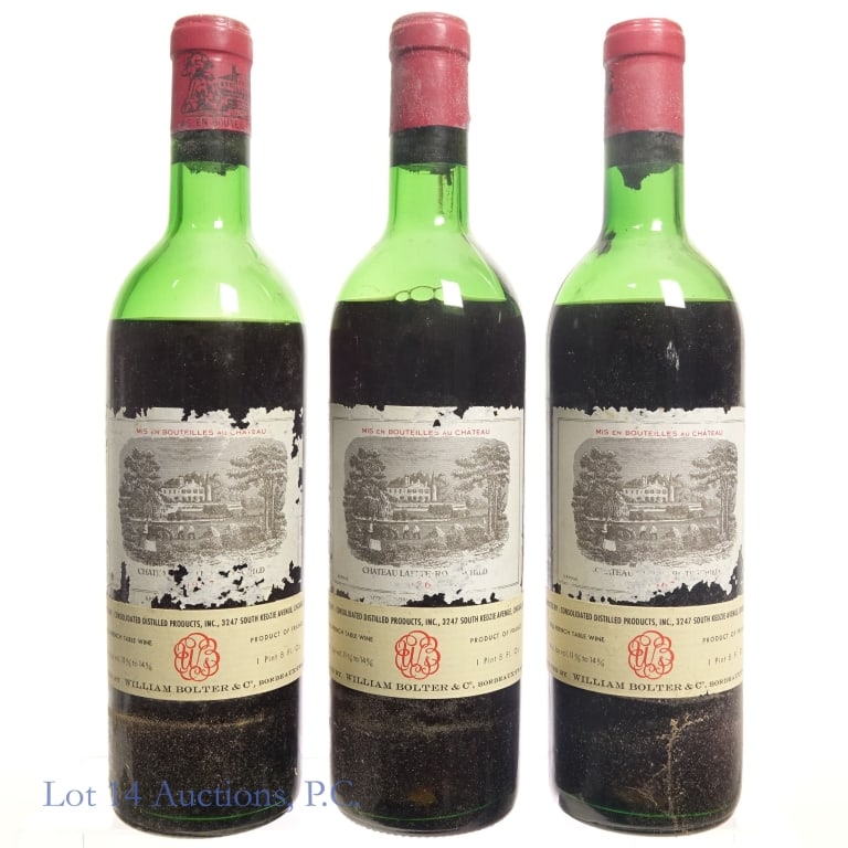 Chateau Lafite Rothschild, Pauillac, 1967 (3)* (1 of 4)