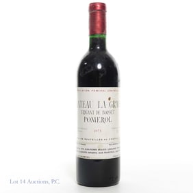1973 Chateau La Grave a Pomerol Bordeaux