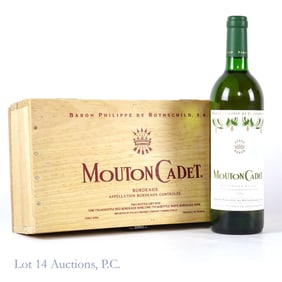 1990 & 1992 (2) Mouton Cadet Rothschild Wines