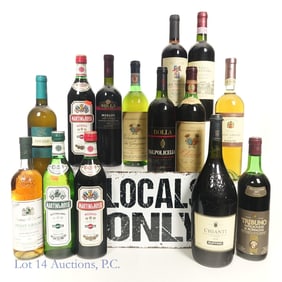 Italian Red Wine Variety (11), Vermouth (3)