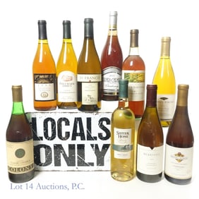 California White Wines Lot - (10) NO SHIPPING