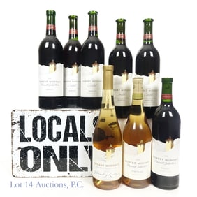 Robert Mondavi Wines Lot (8) NO SHIPPING