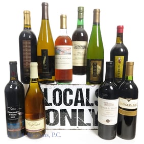 American Wines Variety Lot (10) NO SHIPPING