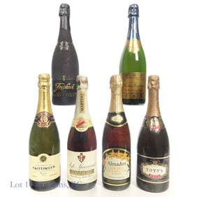 Sparkling Wines Lot - (6) NO SHIPPING