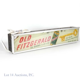 Old Fitzgerald Bourbon Light Up Sign (1940s/50s)