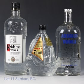 Absolut (1.75 L) Ketel One (1.75: L) Pirat Vodkas