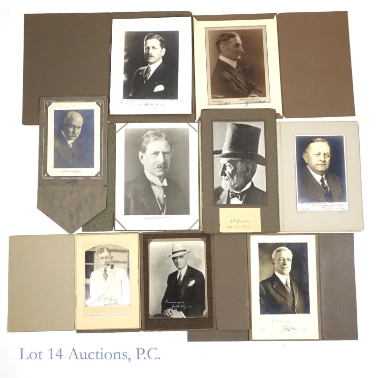 Historic Autographed Photos (9)