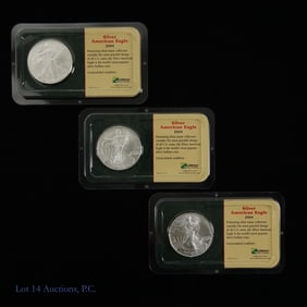 2004 American Silver Eagle $1 Bullion Coins, 3