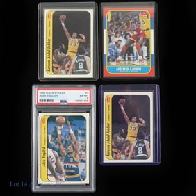 1986 Fleer Basketball Cards (4)