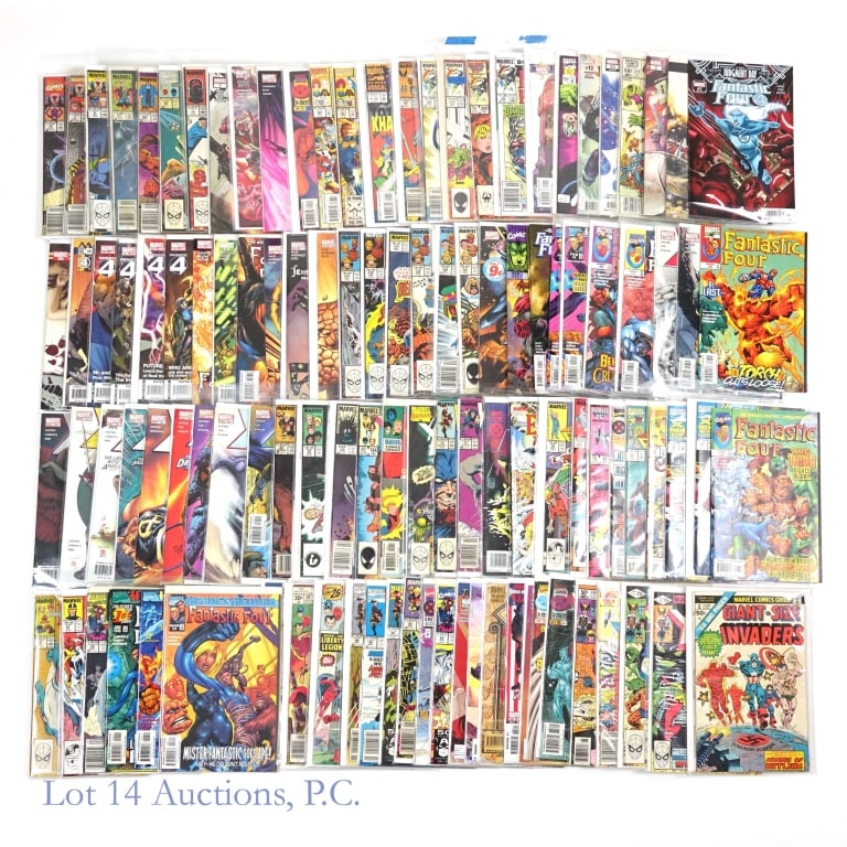 Marvel Comics, Key Issues, MARVEL (+100): Marvel Comics, Key Issues, MARVEL (+100). Collection of over 100 Marvel comic books including multiple Key Issues. Some Key Issues include: Giant-Size Invaders #1 - First official team appearance of t