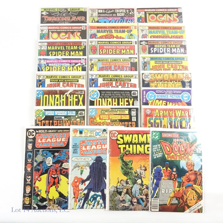 Bronze Era Comics, Key Issues, MARVEL & DC (25): Bronze Era Comics, Key Issues, MARVEL & DC (25). Collection of 25 comic books that are almost completely from the Bronze Era (1 issue is a 12 c. Silver Age) including Key Issues. Some Key Issues inclu