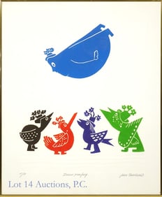 Jean Sariano Rare Trial Proof Print