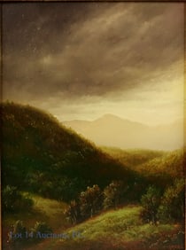 Thomas Locker "Through the Valley" Oil Painting