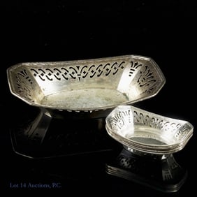 Sterling Silver Bowls Set (6) (4.44ozt)