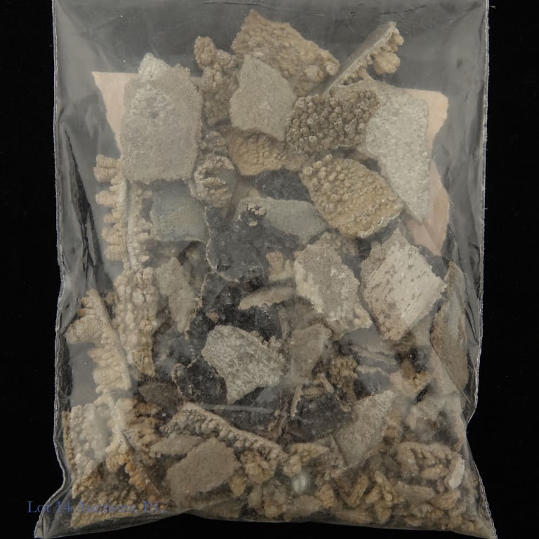 126 Grams Scrap 95+% Silver (3.8+ozt ASW): 126 grams (4ozt.) of 95+% Fine Silver (3.8+ozt ASW), in Scrap Form. Lot 14 Guarantees that the stated weight of the silver is accurate or below the actual mass. Lot 14 also guarantees that the purity