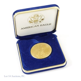 1997 American $50 Gold Eagle Bullion Coin OGP