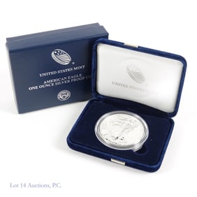 2012-S American Silver Eagle $1 Bullion (Rev Pf)