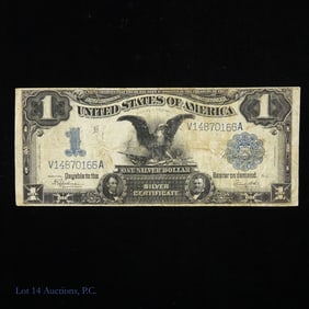 1899 USA $1 "Black Eagle" Silver Cert. (F-236)