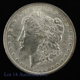 1898-O USA Silver Morgan Dollar (CH BU)