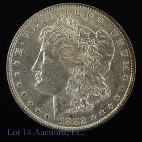 1882-O USA Silver Morgan Dollar (CH BU)