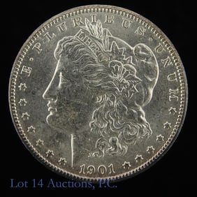 1901-O USA Silver Morgan Dollar (BU)