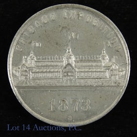 1873 Chicago Exposition - Elgin Watch Medal
